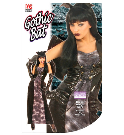 Gothic Bat  Dress, Wings, Ears 