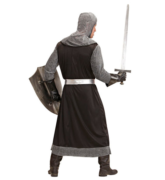 Dark Crusader  Long Coat, Belt, Hood 