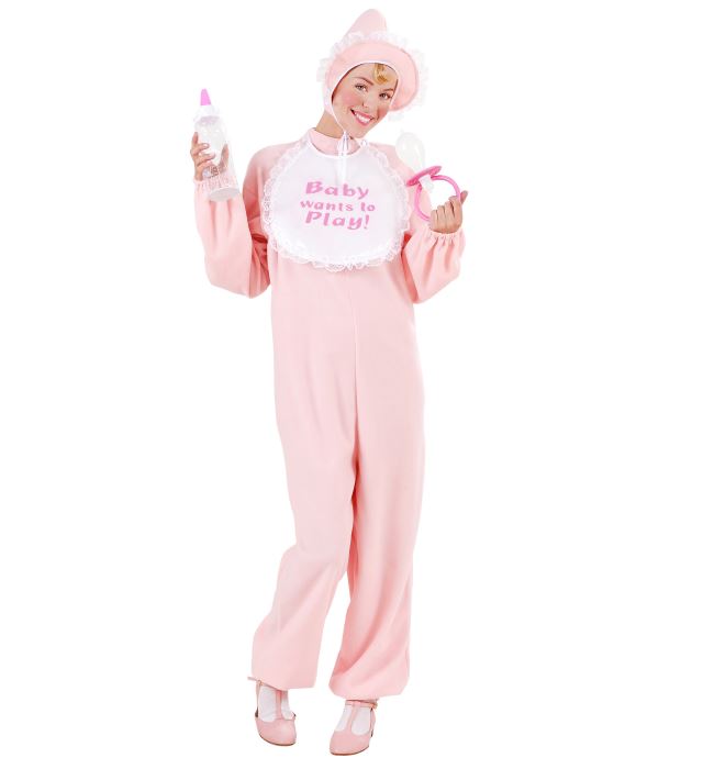 Baby Girl  Jumpsuit, Bonnet, Bib 