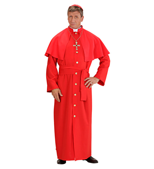 Red Cardinal  Robe, Tippet, Belt, Skull Cap 