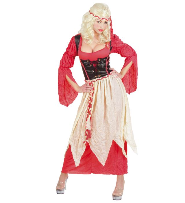 Medieval Maid  Dress, Belt, Headband 