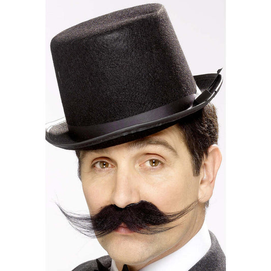 Tales of Old England Investigator Tash Black Bushy Self Adhesive 1