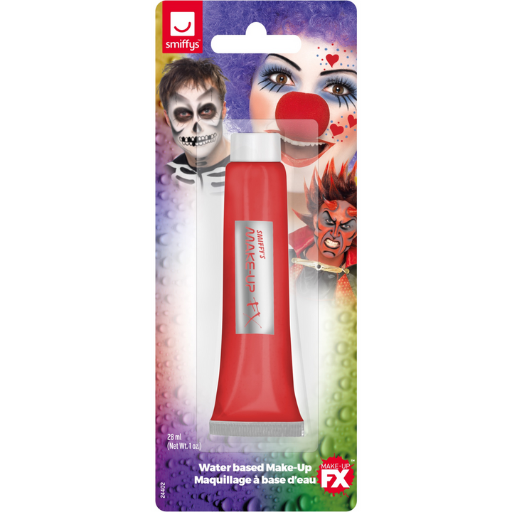 Red Halloween Devil Make Up 1oz Tube Aqua Cream 1