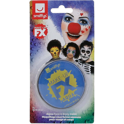 SFX Make Up Royal Blue Aqua Face and Body Paint 16ml Water Based 1