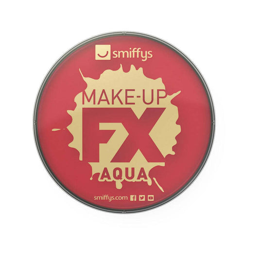Red Aqua Face and Body Paint 16ml Water Based Make Up 1