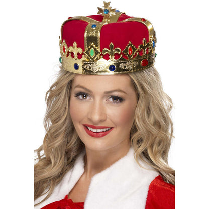 Queen's Crown Red with Inset Jewels 1