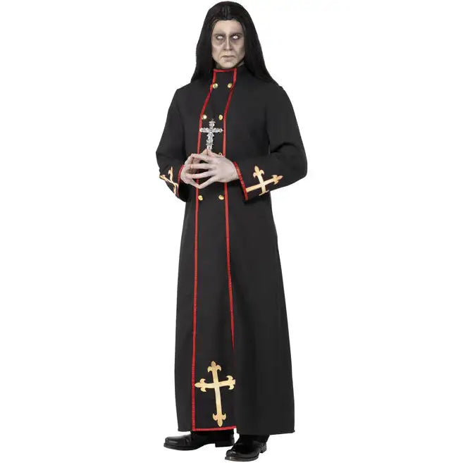 Minister Of Death Costume Adult Black Robe 1