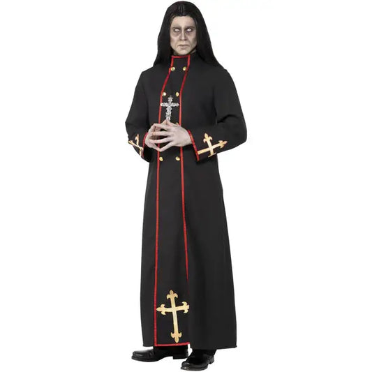 Minister Of Death Costume Adult Black Robe 1
