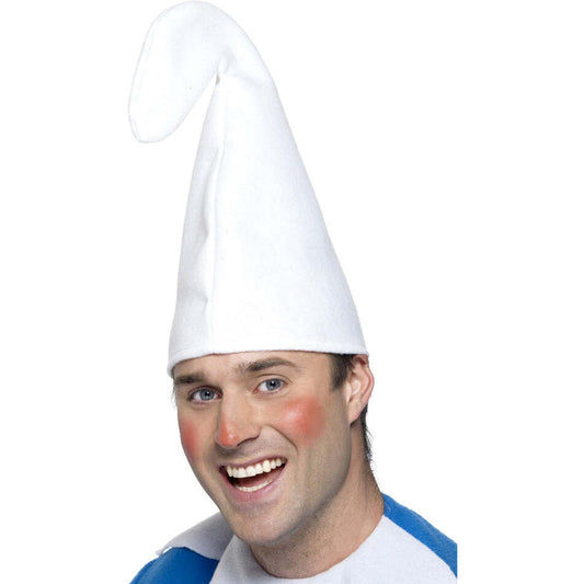 Gnome Hat White Adult Costume Accessory 1