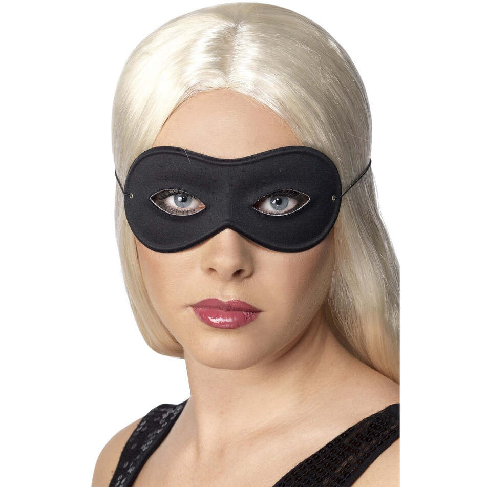 Farfalla Eyemask Adult Black Costume Accessory 1