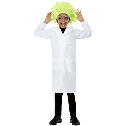 Doctor Scientist Costume Unisex Kids White Lab Coat 1