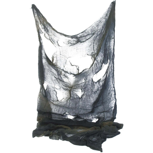 Creepy Grey Cloth with Ragged Appearance Horror Accessory 75cm by 180cm 1