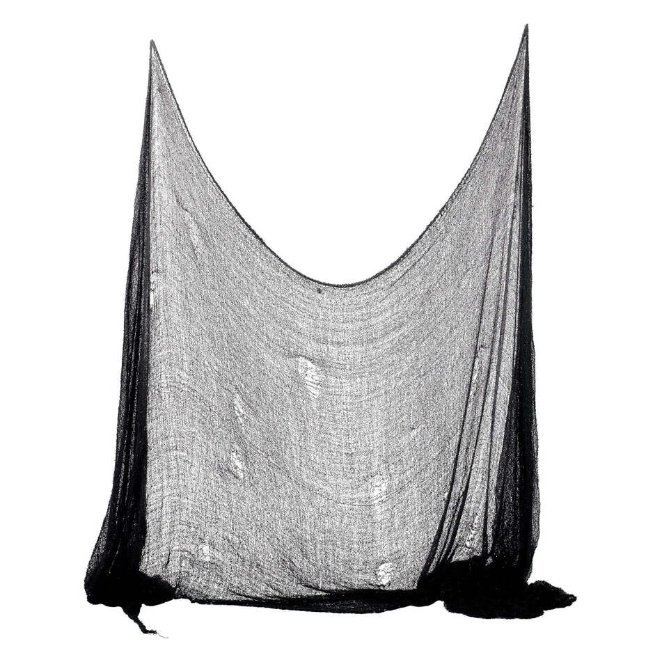 Creepy Cloth Black 75cm by 300cm Halloween Decoration 1