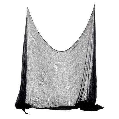 Creepy Cloth Black 75cm by 300cm Halloween Decoration 1