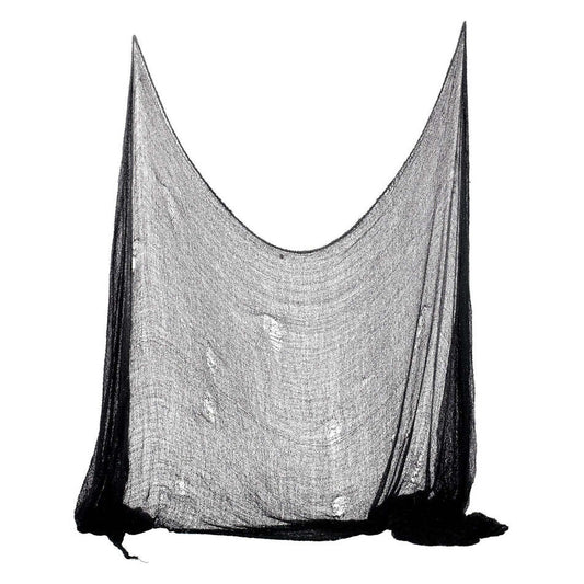 Creepy Cloth Black 75cm by 300cm Halloween Decoration 1