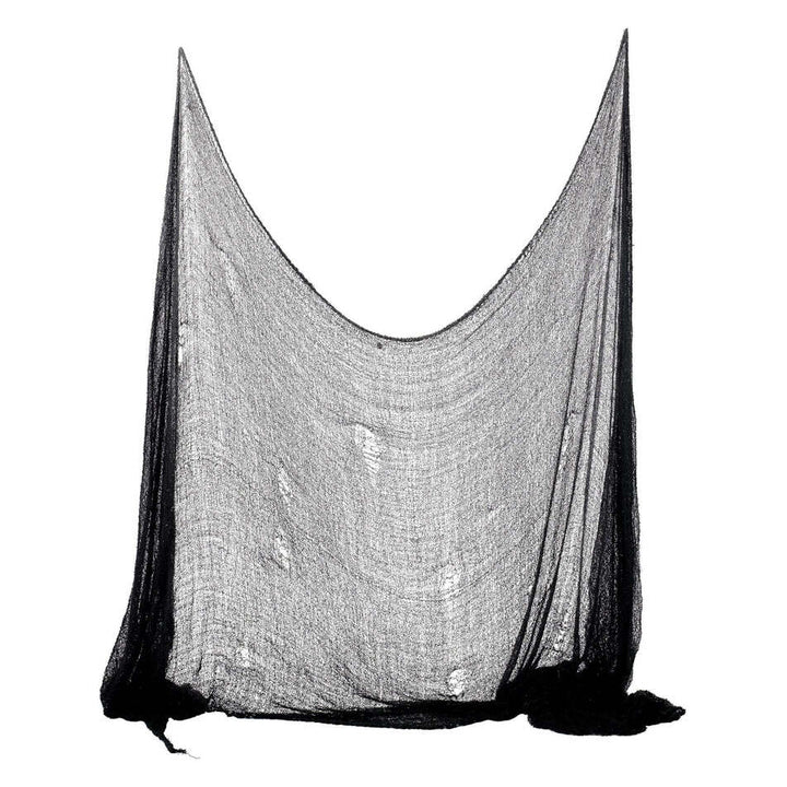 Creepy Cloth Black 75cm by 300cm Halloween Decoration 1