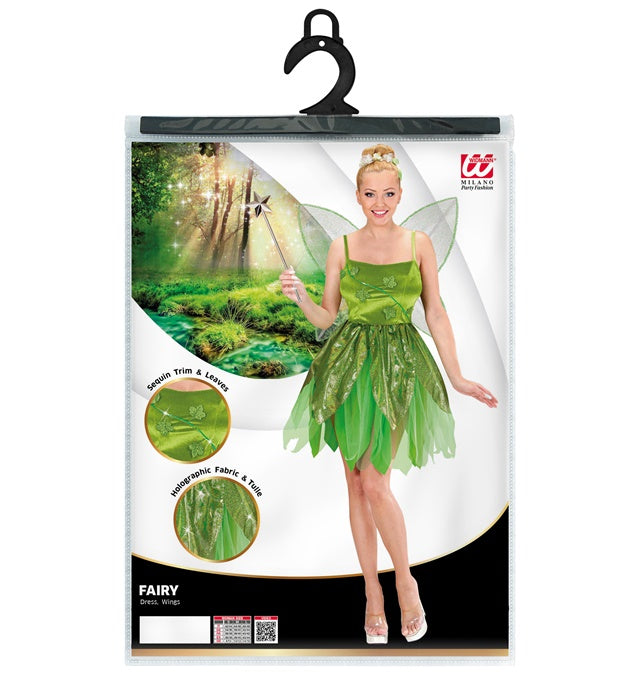 Forest Fairy  Dress, Wings 
