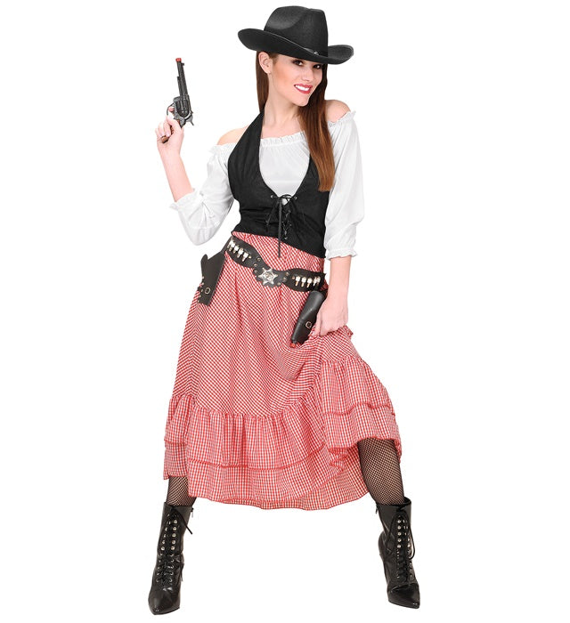 Western Belle  Shirt, Corset, Skirt 