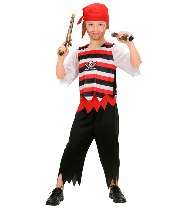 Pirate  Shirt, Pants, Belt, Bandana 