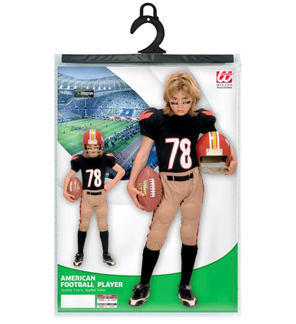 American Football Player  Stuffed T-Shirt, Stuffed Pants 