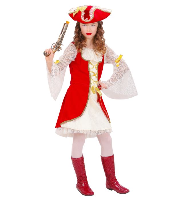 Pirate Captain  Dress, Hat 