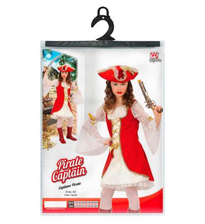 Pirate Captain  Dress, Hat 