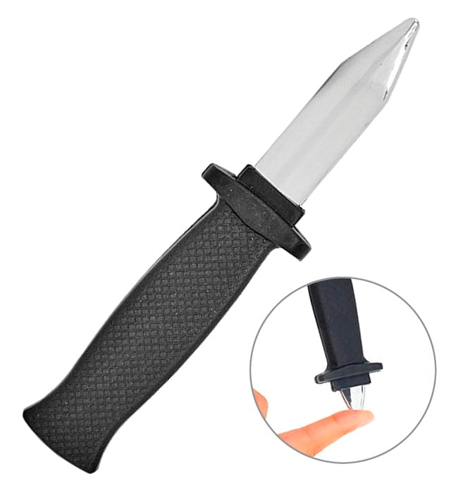 Shock Knife  With Receding Blade 