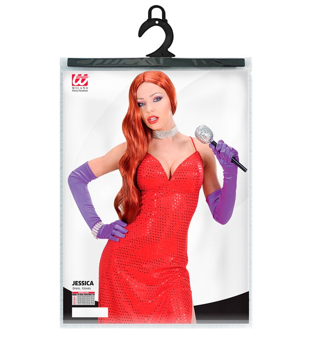 Jessica  Dress, Gloves 
