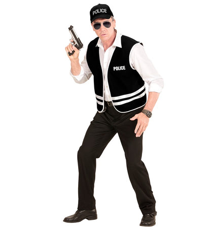 Police Officer  Vest, Cap 