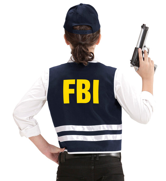 Fbi Agent  Vest, Cap 