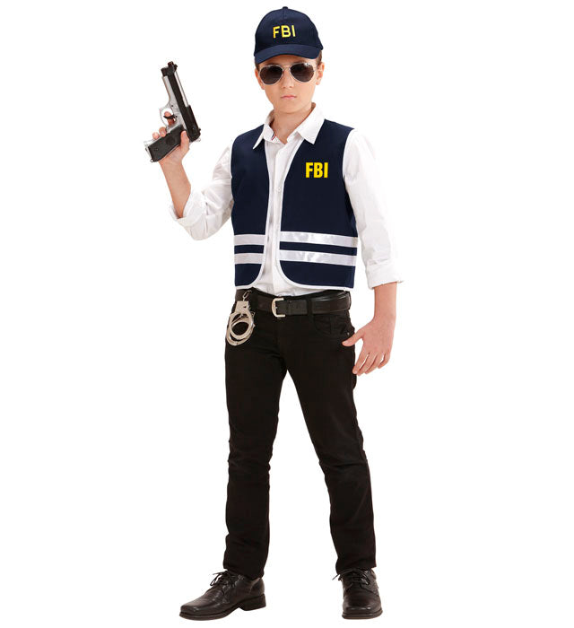 Fbi Agent  Vest, Cap 