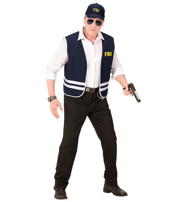 Fbi Agent  Vest, Cap 