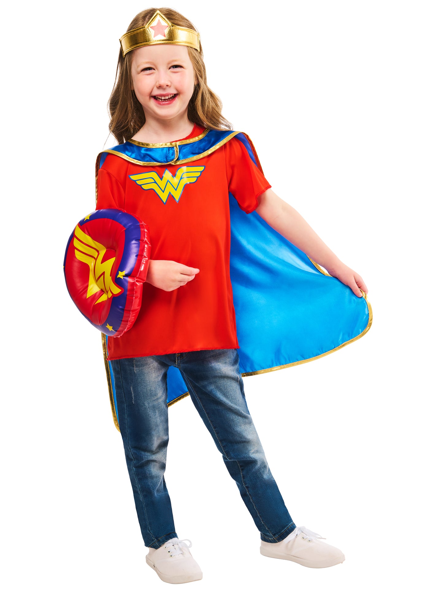 Wonder Woman Dress Up Gift Set for Girls 5