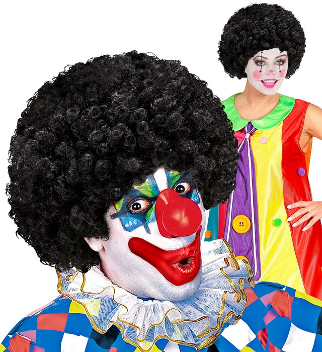 Curly Wig Black - In Polybag