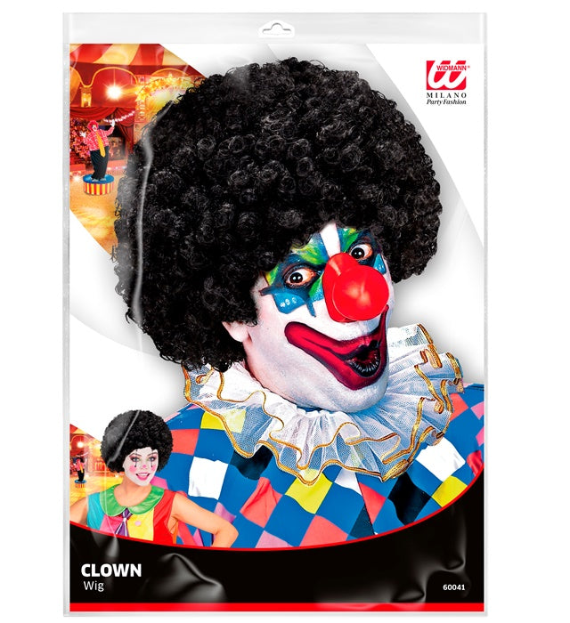 Curly Wig Black - In Polybag