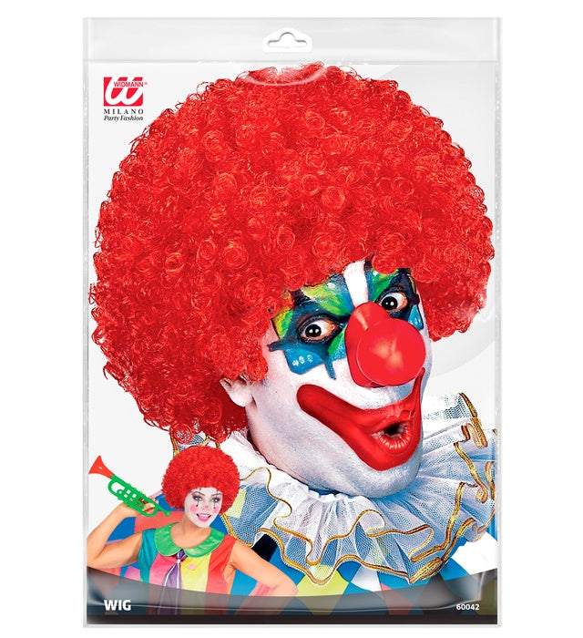Curly Wig Red - In Polybag