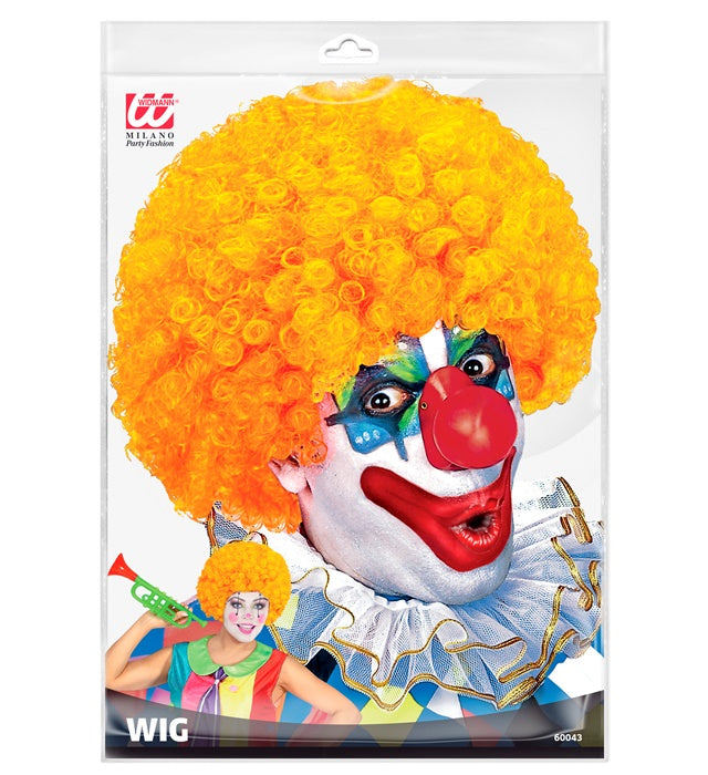 Curly Wig Orange - In Polybag