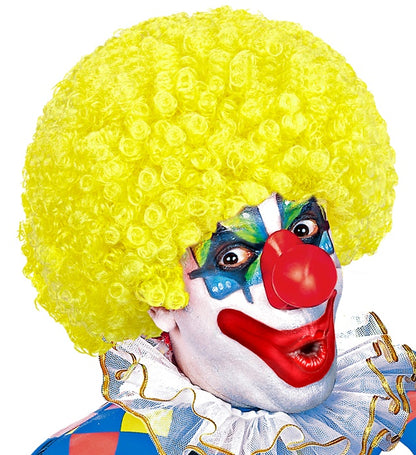 Curly Wig Yellow - In Polybag