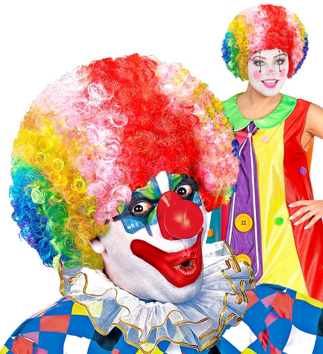 Curly Wig Clown - In Polybag