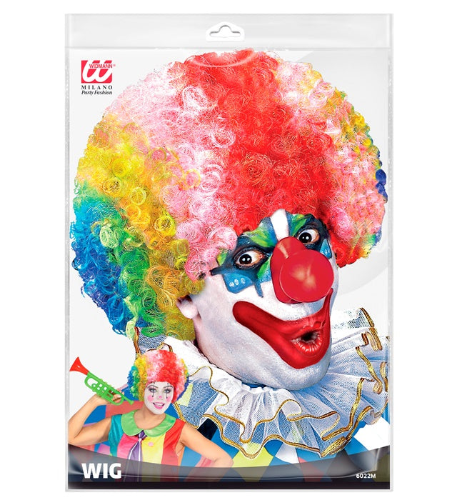 Curly Wig Clown - In Polybag