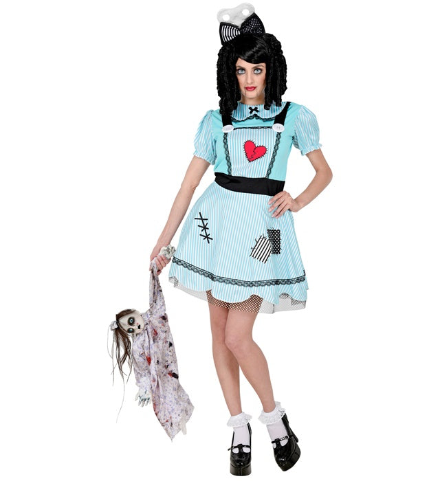 Doll  Dress, Bow Headband 