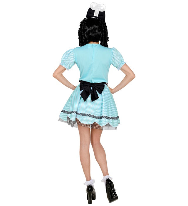 Doll  Dress, Bow Headband 