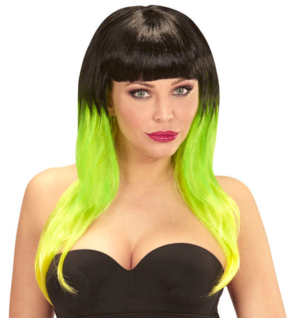 Tricolor Shirley Wig In Polybag - 2 Color Combinations Ass.