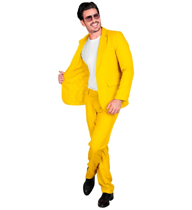 Yellow Party Fashion Suit  Jacket, Pants 