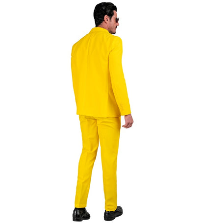 Yellow Party Fashion Suit  Jacket, Pants 