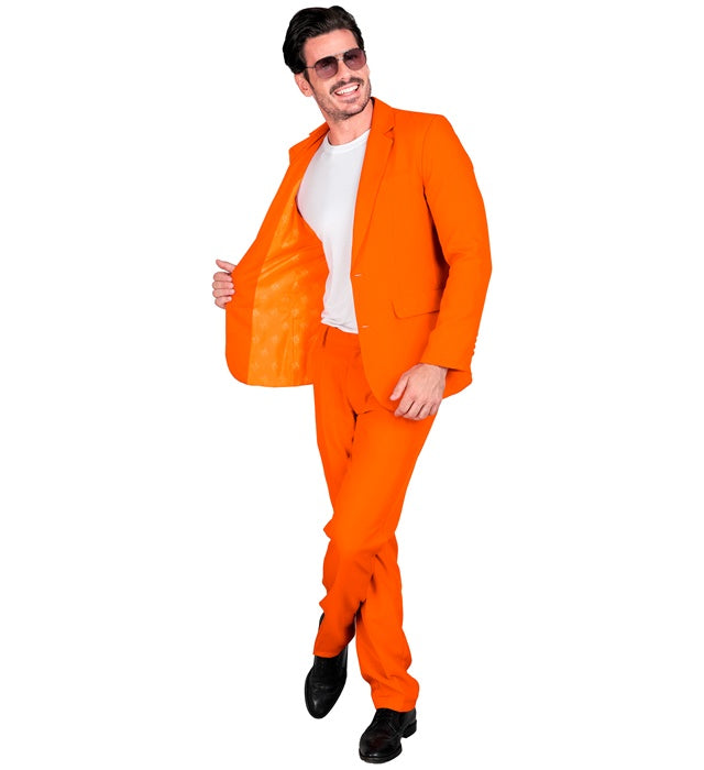 Orange Party Fashion Suit  Jacket, Pants 