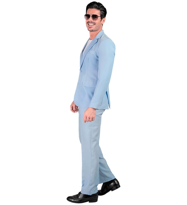Baby Blue Party Fashion Suit  Jacket, Pants 