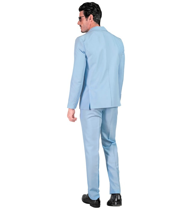 Baby Blue Party Fashion Suit  Jacket, Pants 