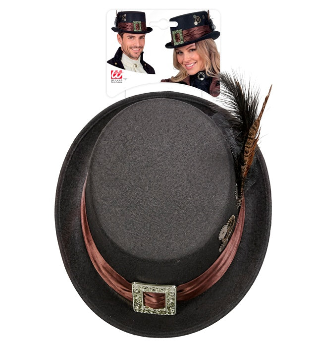 Top Hat Steampunk Felt 12 Cm