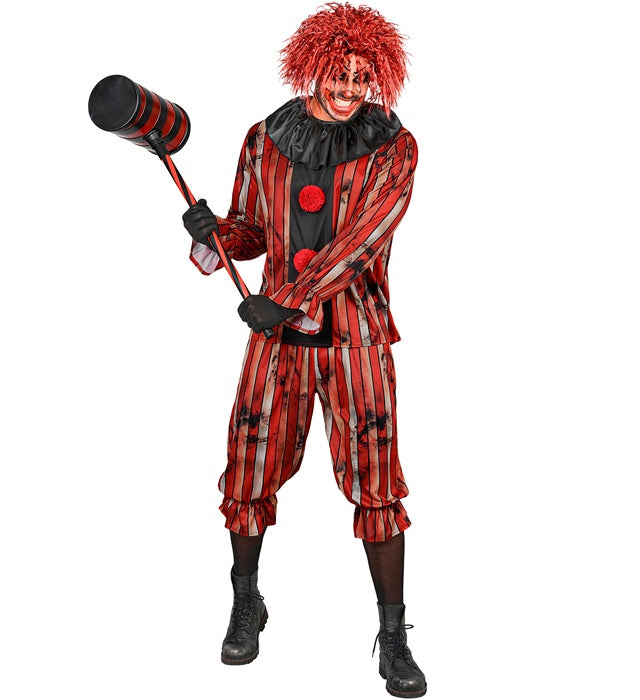 Wicked Clown  Coat With Ruff, Pants 